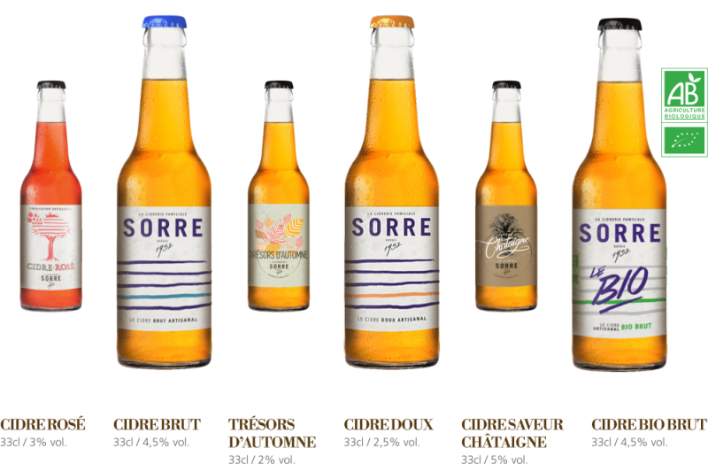 Du cidre breton à la Cidrerie Sorre